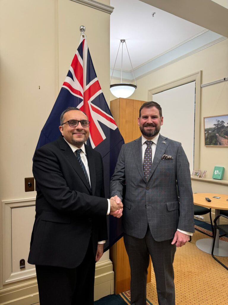 Strengthening Pakistan-New Zealand Relations: A Meeting with Hon. MP Tim Van de Molen