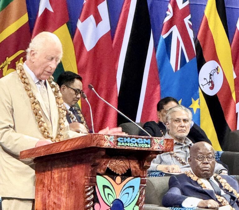 Inaugural Session of CHOGM 2024 in Apia, Samoa