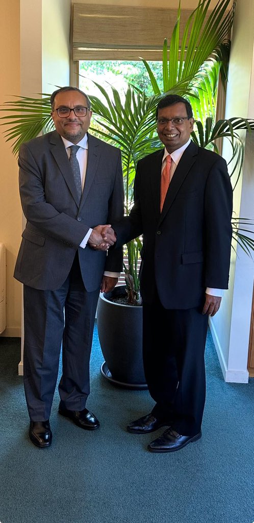 Pleased to Welcome H.E. Prasanna Gamage