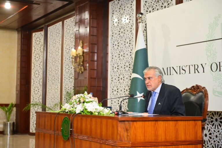 The DPM/FM strongly condemned the Indian aggression, which not only violated Pakistan’s sovereignty but also jeopardized regional peace and stability
