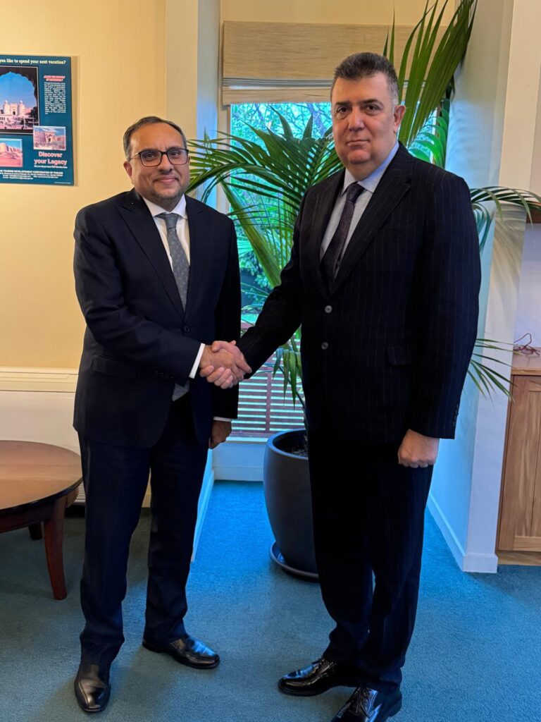 Delighted to receive dear brother & colleague HE Ambassador Melih Karalar of Türkiye@PakinNewZealand