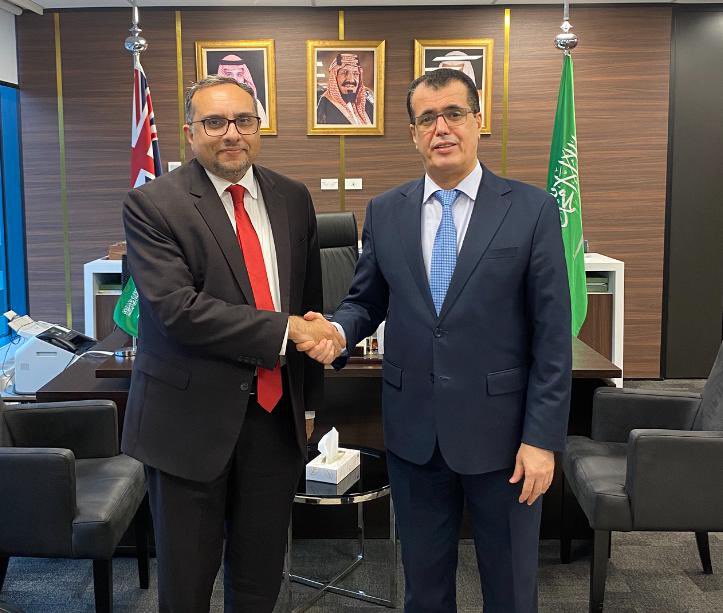 Meeting with Ambassador Muhanna ABA ALKHAIL of Saudi Arabia