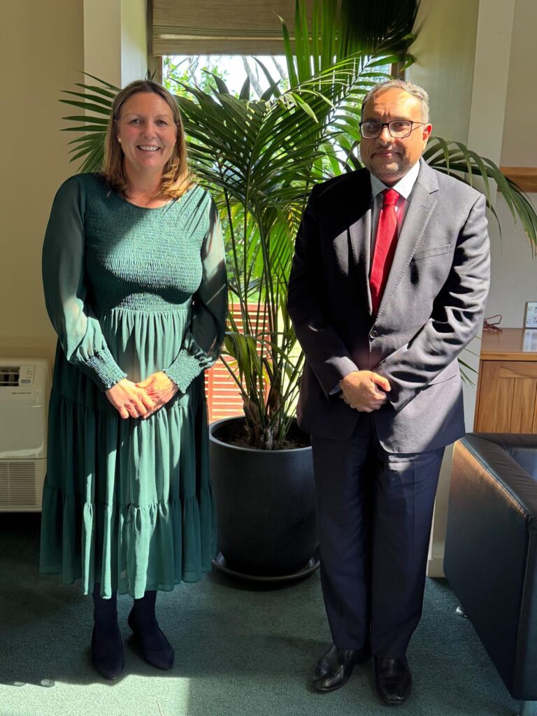Delighted to host Sharon Calvert, Assistant VC International, Engagement & Partnerships, University of Waikato