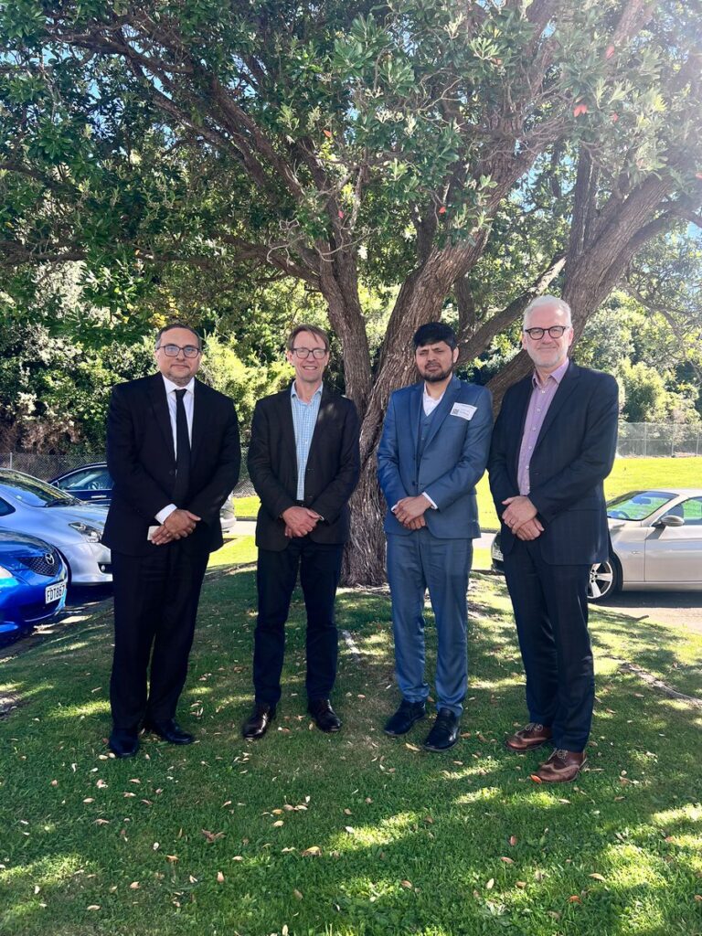 Meeting with Chief Executive Sir Ashley Bloomfield and Chief Scientist Dr. David Murdoch of New Zealand Institute of Public Health PHF