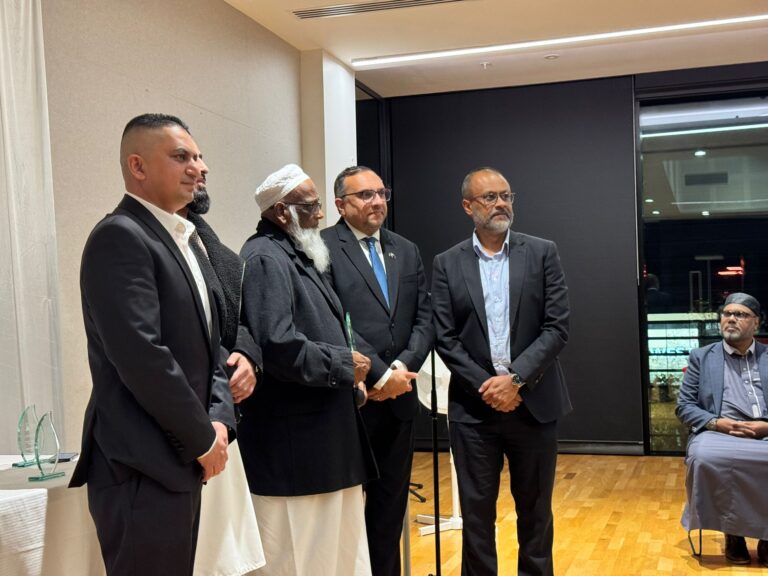 Honoured to join local MPs, police officials and CEO Ministry of Ethnic Communities at the Awards Ceremony of New Zealand Muslim Association
