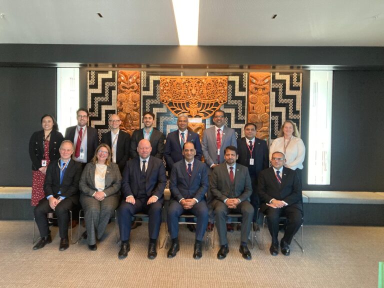 Pakistan and New Zealand held productive Bilateral Political Consultations and Joint Trade Committee Meetings in Wellington.